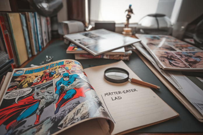 1 héros DC, 0 limite, Matter-Eater Lad digère métal, pierre, planètes, ce pouvoir inattendu fait fureur chez les fans
