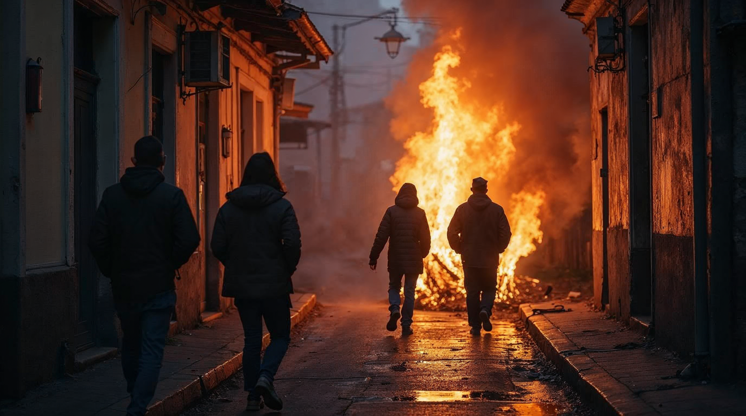 Pourquoi la mention d'un incendie criminel pèse sur la vie du quartier