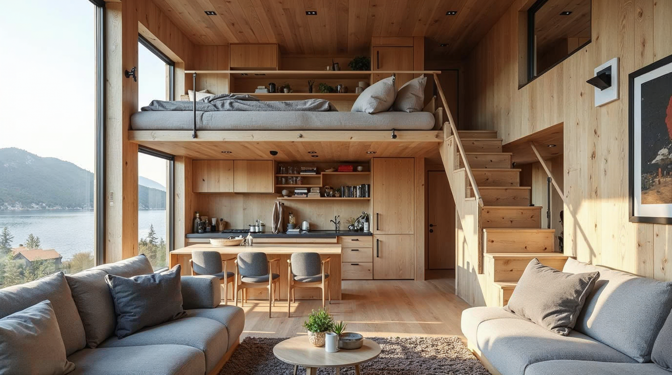 Un plan sur un seul niveau pour éviter les compromis des mezzanines