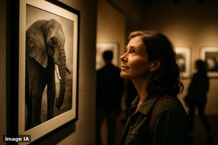 Animaux sauvages et domestiques captés par la photographie animalière à travers deux siècles d'histoire.