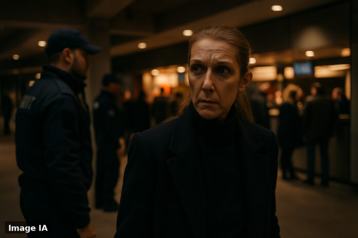 Mesures de sécurité renforcées à la Plenitude Arena pour authentifier les billets de Céline Dion.
